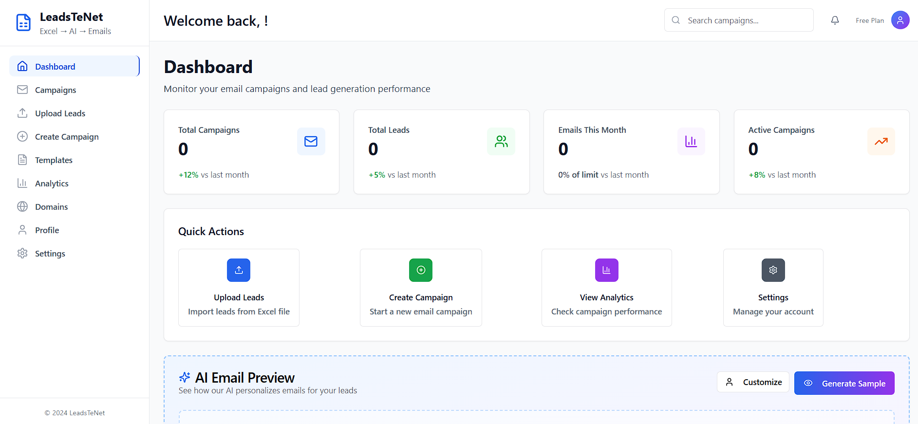 LeadsteNet screenshot 2